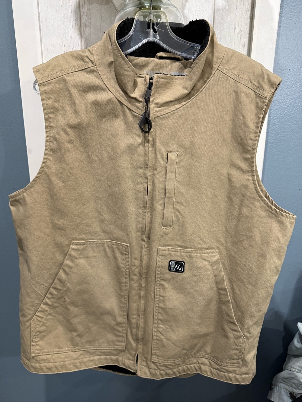 Fintech Tan Workwear Vest - Unbranded men’s size L